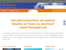Tablet Screenshot of le-buerger.de